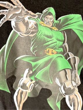 OLD NAVY x MARVEL Doctor Doom NWT Graphic T-Shirt Black XS